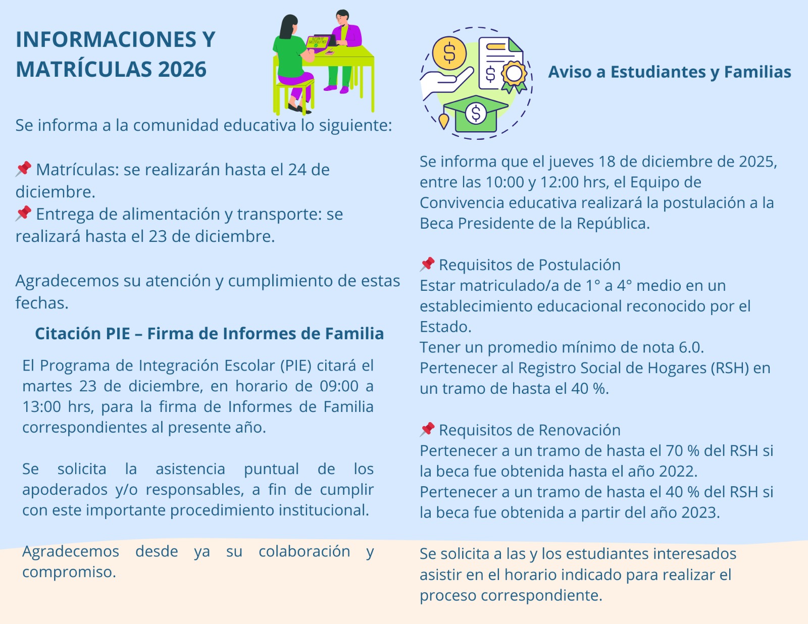 informaciones